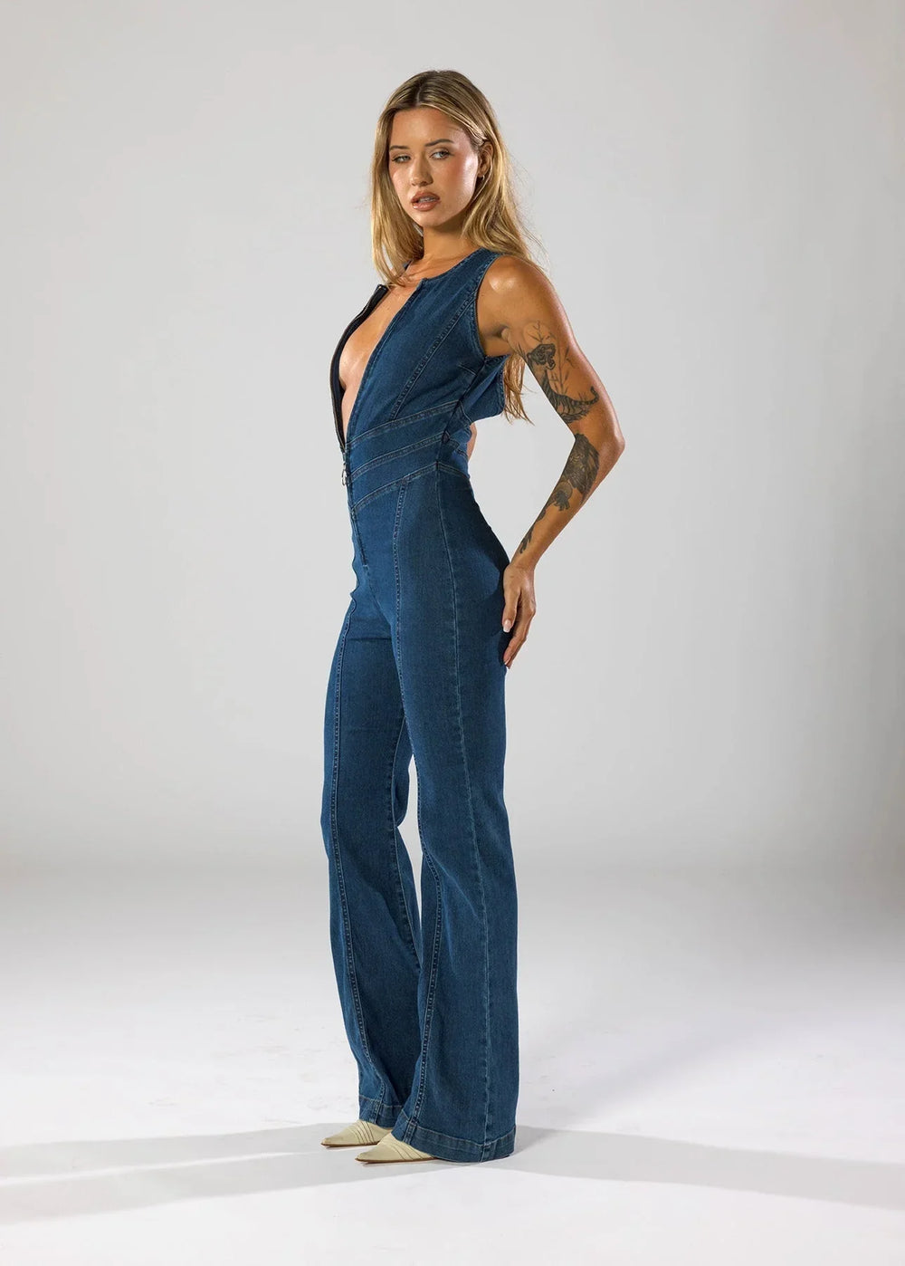 Lucia I Denim jumpsuit