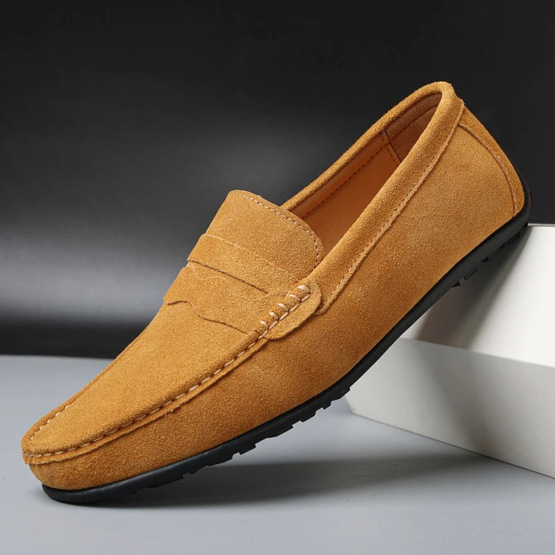 Axel - Iconische loafers van leer