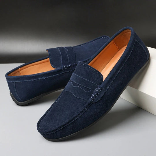 Axel - Iconische loafers van leer